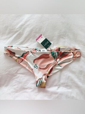 Roxy Bikini Bottoms XXL floral swim bottoms women's bathing suit swimsuit